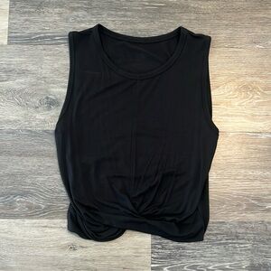 Alo Cover Twist Hem Tank